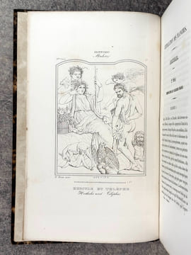 HERCULANUM ET POMPEI. RECUEIL GENERAL DES PEINTURES, BRONZES, MOSAIQUES, ETC. DECOUVERTS JUSQU’A CE JOUR, ET REPRODUITS D’APRES LE ANTICHITA DI ...