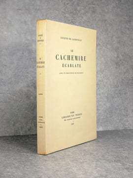 LE CACHEMIRE ECARLATE. AVEC UN FRONTISPICE DE DIGNIMONT.. LACRETELLE. (JACQUES DE. 1888-1985).