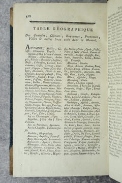 MANUEL DU NATURALISTE, OU DICTIONNAIRE D'HISTOIRE NATURELLE, CONTENANT L'ABREGE DE L'HISTOIRE DES ANIMAUX, DES VEGETAUX, DES MINERAUX, & DES ...