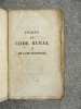 PROJET DE CODE RURAL ET DE CODE FORESTIER. PAR M. ARDANT, MAITRE DES REQUETES. . ARDANT ISAAC-PHILIBERT. (1765-1827). 