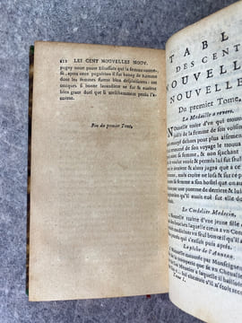 LES CENT NOUVELLES NOUVELLES. SUIVENT LES CENT NOUVELLES CONTENANT LES CENT HISTOIRES NOUVEAUX, QUI SONT MOULT PLAISANS A RACONTER, EN TOUTES BONNES ...