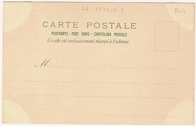 LA LETTRE. (FEMME SLAVE EN COSTUME TRADITIONNEL, ECRIVANT ATTABLEE A UN BUREAU. NEUDIN 1991. C68). PAPETERIE. (CATALOGUE RAISONNE BOWERS-MARTIN. 508).