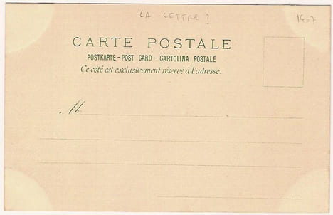 LA LETTRE. (FEMME SLAVE EN COSTUME TRADITIONNEL, ECRIVANT ATTABLEE A UN BUREAU. NEUDIN 1991. C68). PAPETERIE. (CATALOGUE RAISONNE BOWERS-MARTIN. ...