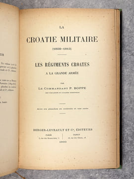 - LES ESPAGNOLS DE LA GRANDE ARMEE. LE CORPS DE LA ROMANA (1807-1808). LE REGIMENT JOSEPH-NAPOLEON (1809-1813). - LA CROATIE MILITAIRE (1809-1813). ...