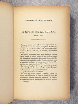 - LES ESPAGNOLS DE LA GRANDE ARMEE. LE CORPS DE LA ROMANA (1807-1808). LE REGIMENT JOSEPH-NAPOLEON (1809-1813). - LA CROATIE MILITAIRE (1809-1813). ...