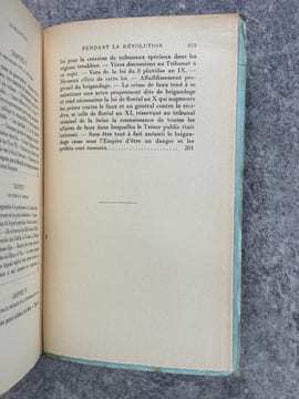 LE BRIGANDAGE PENDANT LA REVOLUTION. AVEC UN FRONTISPICE. . MARION MARCEL.