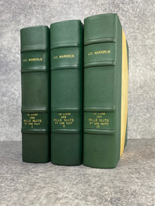 LE LIVRE DES MILLE ET UNE NUITS. TRADUCTION LITTERALE ET COMPLETE DE J. C. MARDRUS. EDITION ILLUSTREE DE QUATRE VINGTS AQUARELLES PAR VAN DONGEN. 