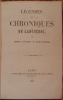 LEGENDES ET CHRONIQUES DU LANGUEDOC.. DESTREMX DE SAINT-CHRISTOPHE. (LEONCE. 1802-1901).