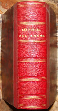 LES POETES DE L'AMOUR. RECUEIL DE VERS FRANCAIS DES XV°, XVI°, XVII°, XVIII° ET XIX° SIECLES, PRECEDE D'UNE INTRODUCTION PAR M. JULIEN LEMER.. ...