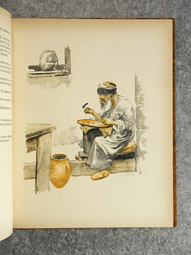 CEUX D’ALGERIE. TYPES ET COUTUMES. DESSINS ORIGINAUX DE ROGER IRRIERA. . DUCHENE FERDINAND.