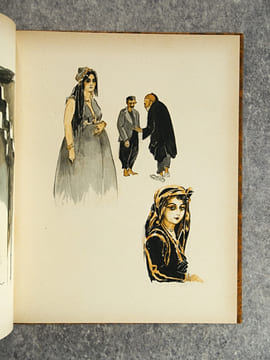 CEUX D’ALGERIE. TYPES ET COUTUMES. DESSINS ORIGINAUX DE ROGER IRRIERA. . DUCHENE FERDINAND.