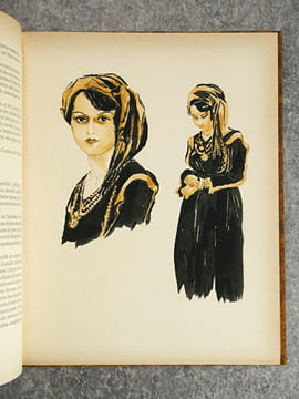 CEUX D’ALGERIE. TYPES ET COUTUMES. DESSINS ORIGINAUX DE ROGER IRRIERA. . DUCHENE FERDINAND.