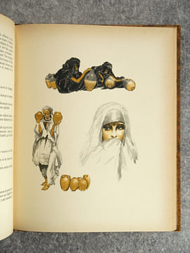 CEUX D’ALGERIE. TYPES ET COUTUMES. DESSINS ORIGINAUX DE ROGER IRRIERA. . DUCHENE FERDINAND.