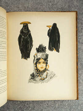 CEUX D’ALGERIE. TYPES ET COUTUMES. DESSINS ORIGINAUX DE ROGER IRRIERA. . DUCHENE FERDINAND.