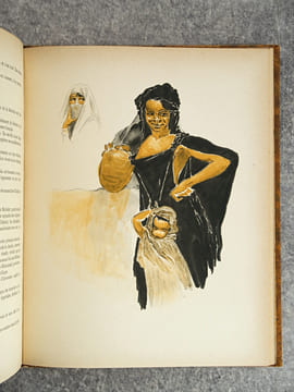 CEUX D’ALGERIE. TYPES ET COUTUMES. DESSINS ORIGINAUX DE ROGER IRRIERA. . DUCHENE FERDINAND.