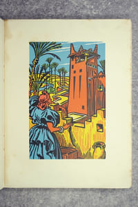 TIMIMMIT KSOURIENNE. PRIX LITTERAIRE DU MAROC 1941. ILLUSTRAYIONS SUR BOIS DE JEAN HAINAUT. 