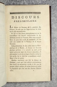 NOUVEAUX ELEMENTS DE LA SCIENCE DE L'HOMME, PAR M. BARTHEZ, CHANCELIER DE L’UNIVERSITE DE MEDECINE DE MONTPELLIER, MEMBRE DES SOCIETES ROYALES DES ...