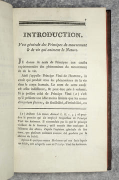 NOUVEAUX ELEMENTS DE LA SCIENCE DE L'HOMME, PAR M. BARTHEZ, CHANCELIER DE L’UNIVERSITE DE MEDECINE DE MONTPELLIER, MEMBRE DES SOCIETES ROYALES DES ...