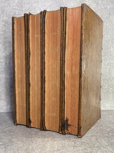 DICTIONNAIRE HISTORIQUE ET CRITIQUE, PAR MR PIERRE BAYLE. QUATRIEME EDITION, REVUE, CORRIGEE ET AUGMENTEE. AVEC LA VIE DE  L'AUTEUR, PAR MR. DES MAIZEAUX. 