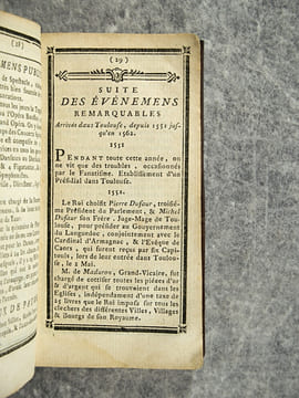 ALMANACH HISTORIQUE DE LA PROVINCE DE LANGUEDOC POUR L’ANNEE 1786. PREMIERE PARTIE. . BAOUR JEAN-FLORENT. (1724-1795).