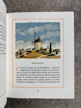 CONTES DU LUNDI. LETTRES DE MON MOULIN. TARTARIN DE TARASCON. ILLUSTRATIONS DE HENRY LEMARIE.. DAUDET ALPHONSE (1840-1897). 