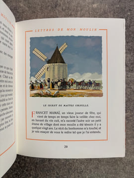 CONTES DU LUNDI. LETTRES DE MON MOULIN. TARTARIN DE TARASCON. ILLUSTRATIONS DE HENRY LEMARIE.. DAUDET ALPHONSE (1840-1897). 