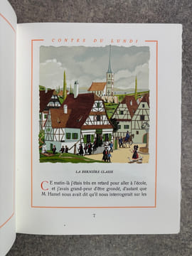 CONTES DU LUNDI. LETTRES DE MON MOULIN. TARTARIN DE TARASCON. ILLUSTRATIONS DE HENRY LEMARIE.. DAUDET ALPHONSE (1840-1897). 