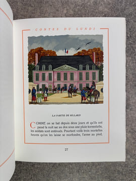 CONTES DU LUNDI. LETTRES DE MON MOULIN. TARTARIN DE TARASCON. ILLUSTRATIONS DE HENRY LEMARIE.. DAUDET ALPHONSE (1840-1897). 