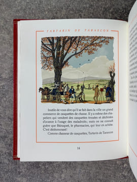 CONTES DU LUNDI. LETTRES DE MON MOULIN. TARTARIN DE TARASCON. ILLUSTRATIONS DE HENRY LEMARIE.. DAUDET ALPHONSE (1840-1897). 