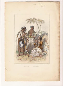 BIRMAN. JAVANAIS. PARIS. IMPRIMERIE CHARDON AINE ET FILS. SANS DATE. (VERS 1850).. ROUARGUE FRERES.