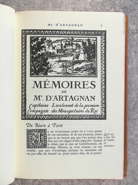 MEMOIRES DE MR D'ARTAGNAN, CAPITAINE LIEUTENANT DE LA PREMIERE COMPAGNIE DES MOUSQUETAIRES DU ROI, CONTENANT QUANTITE DE CHOSES PARTICULIERES ET ...