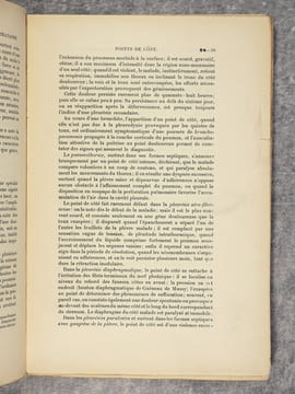 SEMIOLOGIE DE L'APPAREIL RESPIRATOIRE, PAR H. BARTH, MEDECIN DE L'HOPITAL NECKER. AVEC 98 FIGURES INTERCALEES DANS LE TEXTE. . BARTH H.