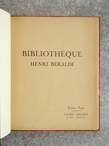 BIBLIOTHEQUE HENRI BERALDI.