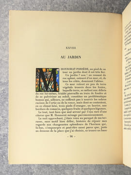 LA CHEVRE D'OR. FRONTISPICE ET LETTRES ORNEES DE DAVID DELLEPIANE. . ARENE PAUL. (1843-1896).