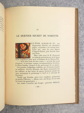 LA CHEVRE D'OR. FRONTISPICE ET LETTRES ORNEES DE DAVID DELLEPIANE. . ARENE PAUL. (1843-1896).