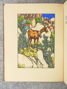 LA CHEVRE D'OR. FRONTISPICE ET LETTRES ORNEES DE DAVID DELLEPIANE. 