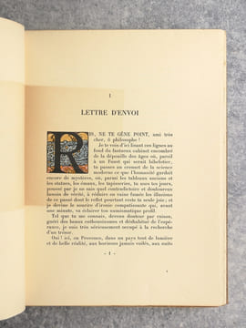 LA CHEVRE D'OR. FRONTISPICE ET LETTRES ORNEES DE DAVID DELLEPIANE. . ARENE PAUL. (1843-1896).