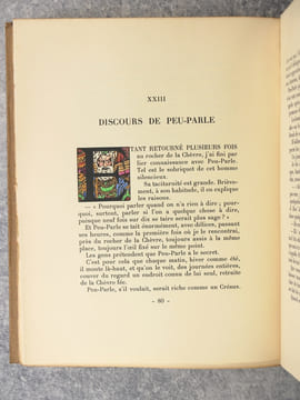 LA CHEVRE D'OR. FRONTISPICE ET LETTRES ORNEES DE DAVID DELLEPIANE. . ARENE PAUL. (1843-1896).