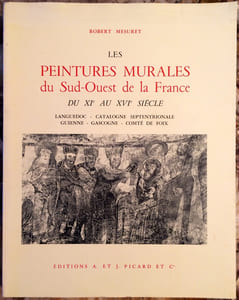 LES PEINTURES MURALES DU SUD-OUEST DE LA FRANCE DU XI° AU XVI° SIECLE. LANGUEDOC - CATALOGNE SEPTENTRIONALE - GUIENNE - GASCOGNE - COMTE DE FOIX. OUVRAGE PUBLIE AVEC LE CONCOURS DU CENTRE NATIONAL DE LA RECHERCHE SCIENTIFIQUE.