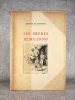 LES FRERES ZEMGANNO. EAUX-FORTES DESSINEES ET GRAVEES PAR AUGUSTE BROUET. . GONCOURT, EDMOND DE. (1822-1896).