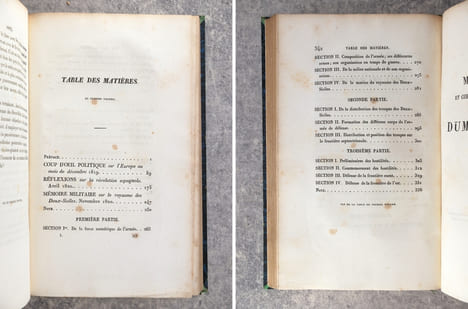 MEMOIRES ET CORRESPONDANCE INEDITS, PUBLIES SUR LES MANUSCRITS AUTOGRAPHES DEPOSES CHEZ L'EDITEUR, ET PRECEDES D'UN FAC-SIMILE. . DUMOURIEZ ...