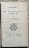 HISTOIRE DU COLLEGE DE CASTRES DES ORIGINES A 1840, D'APRES LES DOCUMENTS INEDITS. PAR A. POUX PROFESSEUR D'HISTOIRE AU COLLEGE.. POUX A.