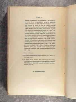 NOTES ET DOCUMENTS SUR LES ARCHIVES DES HOSPICES ET SUR LES RESULTATS COMPARES DE L’ASSISTANCE HOSPITALIERE A NARBONNE ET DANS UNE PARTIE DE L’EUROPE. ...