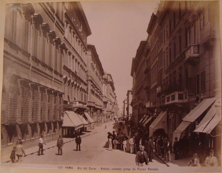 ROMA.. MOSCIONI ROMUALDO. (1849-1925, ATTRIBUABLE A)