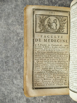 ALMANACH HISTORIQUE DE LA PROVINCE DE LANGUEDOC, NOUVELLE EDITION, ENRICHIE DE VIGNETTES ANALOGUES A CHAQUE CORPS. POUR L’ANNEE BISSEXTILE ...