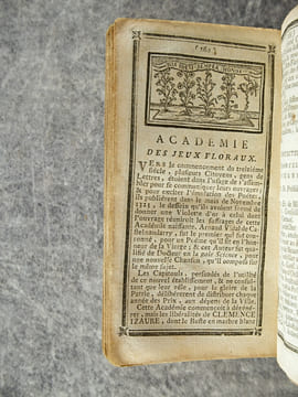 ALMANACH HISTORIQUE DE LA PROVINCE DE LANGUEDOC, NOUVELLE EDITION, ENRICHIE DE VIGNETTES ANALOGUES A CHAQUE CORPS. POUR L’ANNEE BISSEXTILE ...