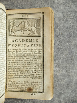 ALMANACH HISTORIQUE DE LA PROVINCE DE LANGUEDOC, NOUVELLE EDITION, ENRICHIE DE VIGNETTES ANALOGUES A CHAQUE CORPS. POUR L’ANNEE BISSEXTILE ...