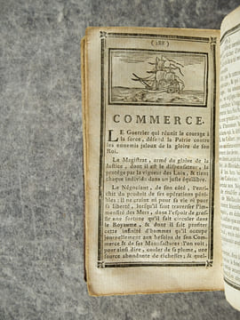 ALMANACH HISTORIQUE DE LA PROVINCE DE LANGUEDOC, NOUVELLE EDITION, ENRICHIE DE VIGNETTES ANALOGUES A CHAQUE CORPS. POUR L’ANNEE BISSEXTILE ...