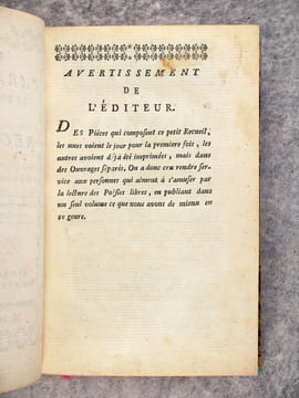 LE PARNASSE LIBERTIN OU RECUEIL DE POESIES LIBRES. . undefined
