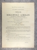 TRESOR DU BIBLIOPHILE LORRAIN. FAC-SIMILE DE 125 TITRES OU FRONTISPICES D’OUVRAGES LORRAINS RARES ET PRECIEUX. PUBLIE SOUS LA DIRECTION DE J. FAVIER, ...